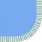 Cornflower Blue - Blue & Aqua Stripes