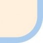 Cream - Edged Blue
