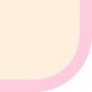 Cream - Edged Pink