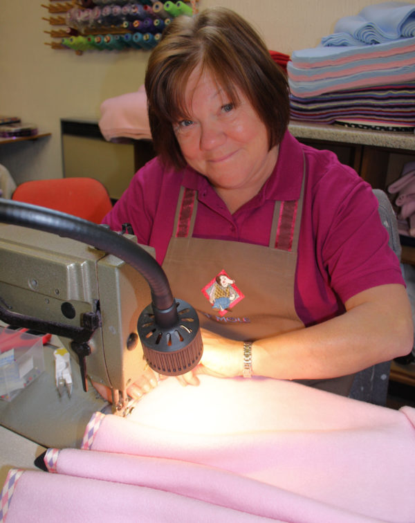 June making blankets