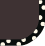 Charcoal Grey - Black & Cream Spots