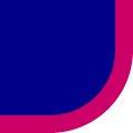 Navy Blue - Cerise Pink
